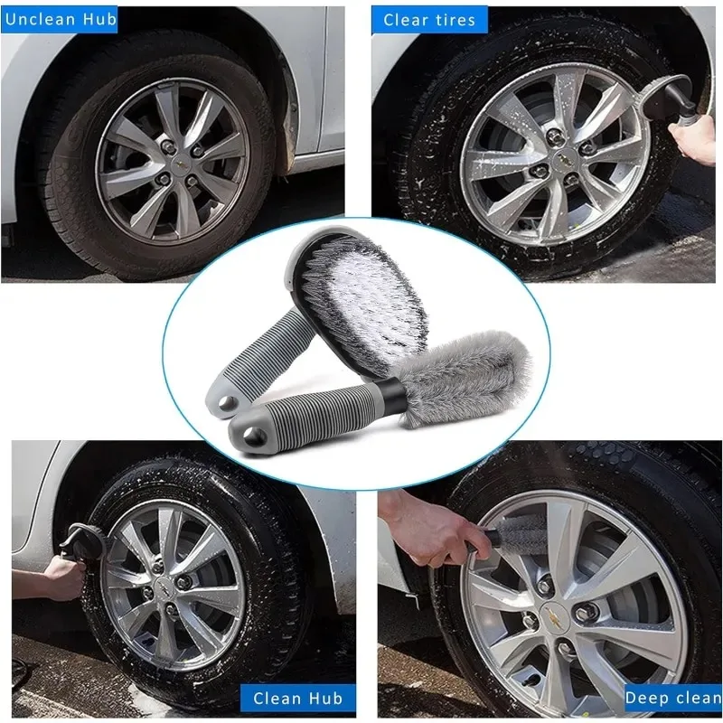 Fouvin Smerigliatrice per mozzi ruota con mola da 150 mm, smerigliatrice per mozzi auto, carburo di silicio, smerigliatrice per mozzo ruota e pulizia dei cerchioni, con azionamento da 1/2