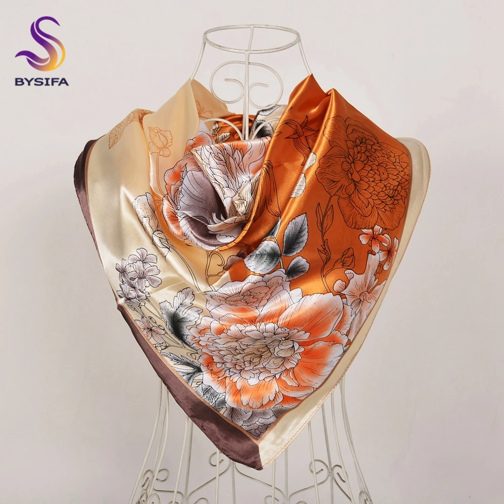 Solid Scarf Hijab Winter Silk Wool Scarves Women E... - Grandado - Foto 6
