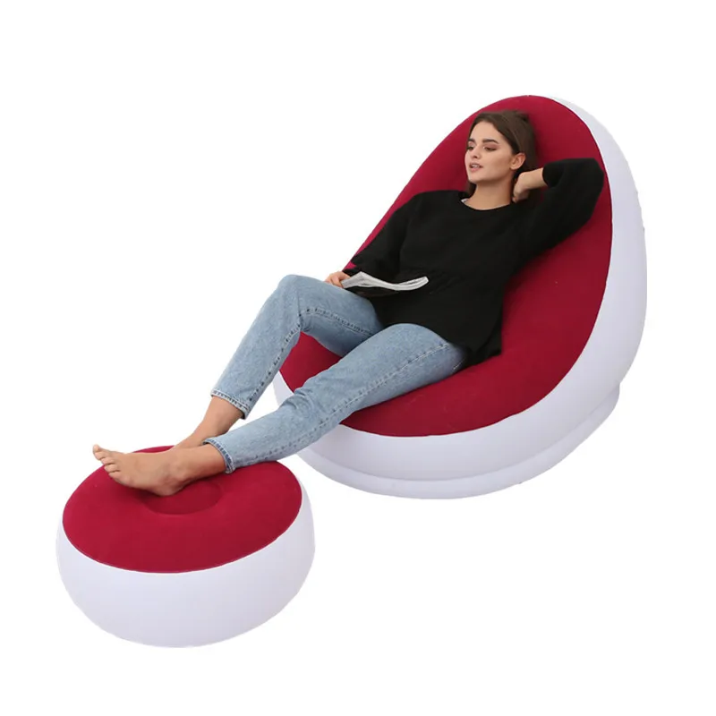 Lazy Beanbag Sofas Cover Chair No Filler Lounger Seat Bean - Temu