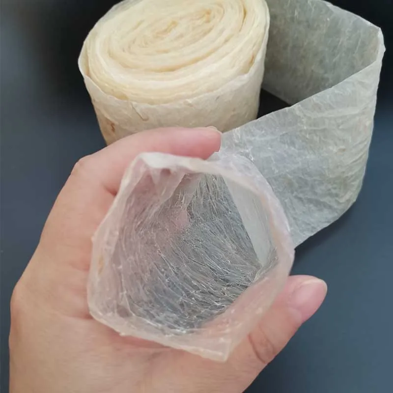 Sausage Stuffer 8Mx 85mm Dry Natural Sausage Casing For Sausage BBQ Fry Steam Sausages Meat Maker Tools Filling Inedible Casing Kitchen Tools