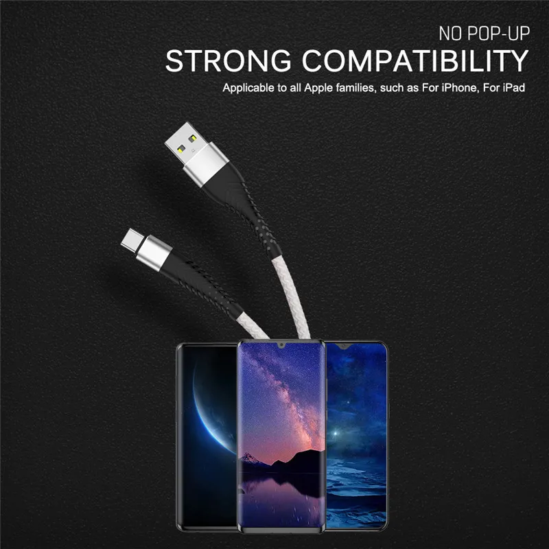 Premium 3M USB-C Quick Charge Phone Cable