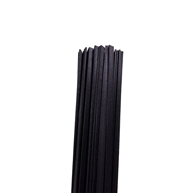 50pcs L25cm W7mm Reed Diffuser Sticks Flat Fiber Aroma Diffuser Sticks Home Fragrance for Air Freshener Home Decoration