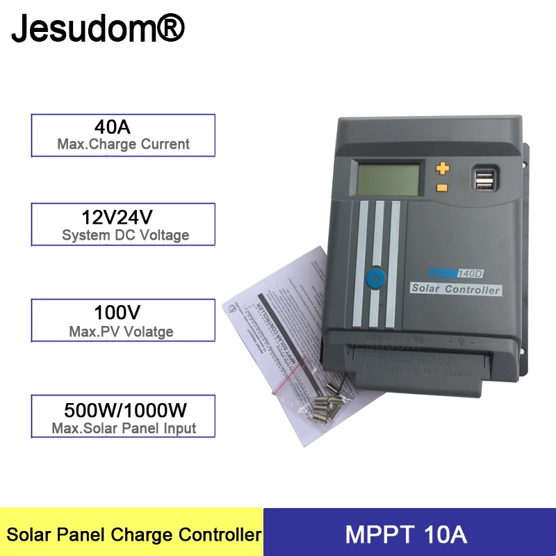 MPPT Solar Panel Regulator Battery Solar Charger Controller 12/24V With LCD SL 