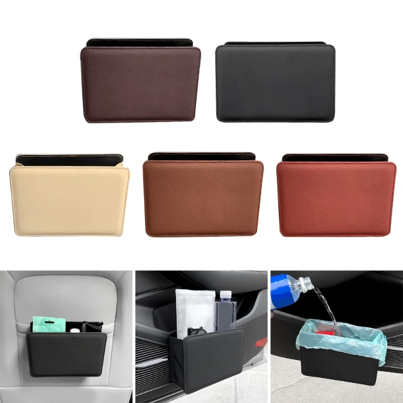 

Trash Can Storage Pockets, Leak-Proof Waterproof Garbage Can,Foldable Trash Bin for Car SUV Drop Shipping