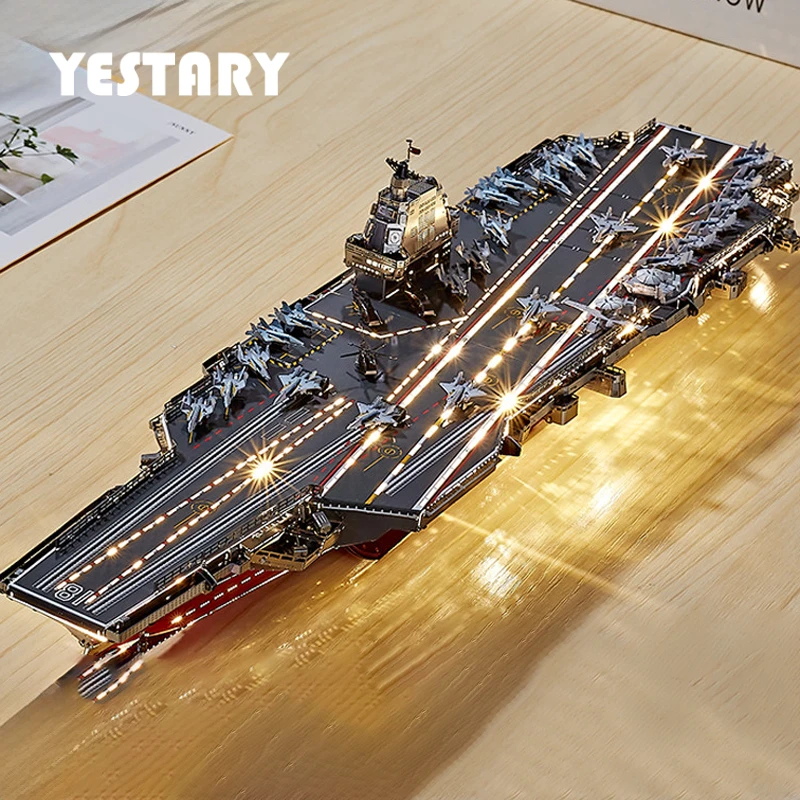 

YESTARY 3D Metal Puzzle Warship Series Building Kits 055/071/901 Warship Models Assembling Toys For Adult Childrens Gifts