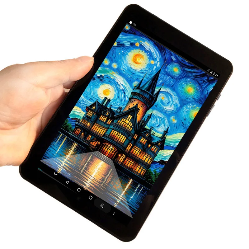 8 inch IPS hd Screen 16GB Digital Ebook Reader Android mini PC 2in1 music video Player 64GB Card