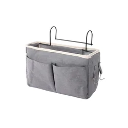 Compact Hanging Baby Organizer & Diaper Storage Solution (Grey)