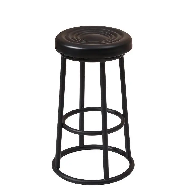 

XX131Bar chair Round stool high chair Bar chair ktv mobile phone shop business hall cash register bar stool fashion