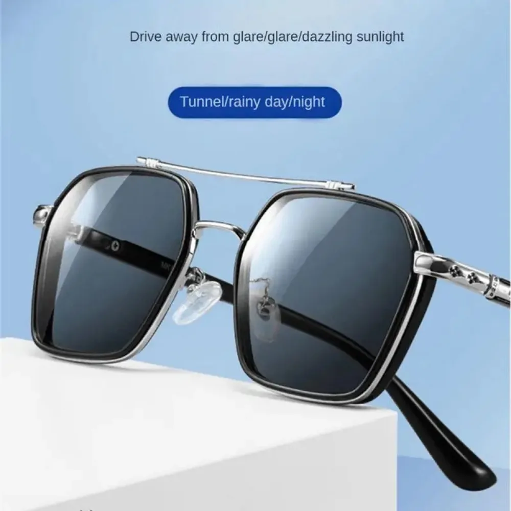 Fishing Polarized Sunglasses Men Women Driving Fishing Retro Sun Glasses Brand Designer Male Metal Sunglasses for Man