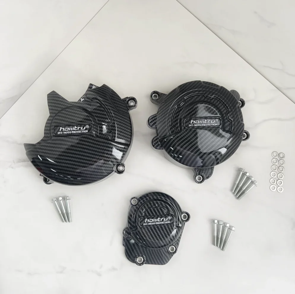 FOR Triumph Tiger 850-Tiger900-engine protective cover carbon-look motorcycle engine cover engine cover protector engine guard