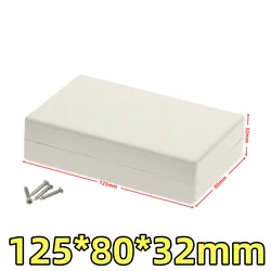 Durable Waterproof ABS Plastic Storage Case (125x80x32mm - Grey)