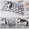 Flannel Pet Sleeping Mat Dog Bed Cat Litter Puppy Bed Dog Sofa Lovely Mattress Cushion for Small Large Dog Blanket Pet Supplies 5