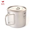 Keith Titanium Cup Titanium Water Mugs Folding Handle Single Wall Cup Outdoor Camping Travel Hiking Cups With Lid 220ml-900ml 6