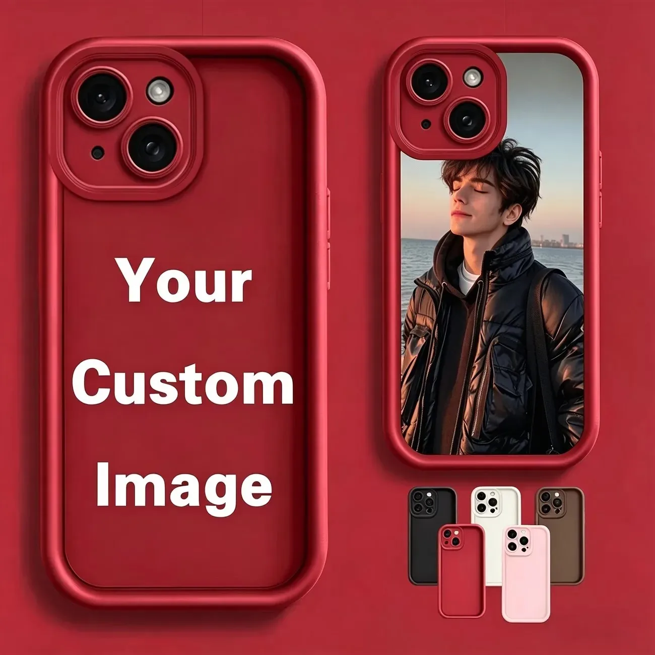 Luxury Customized DIY Soft TPU Phone Case Back Cover