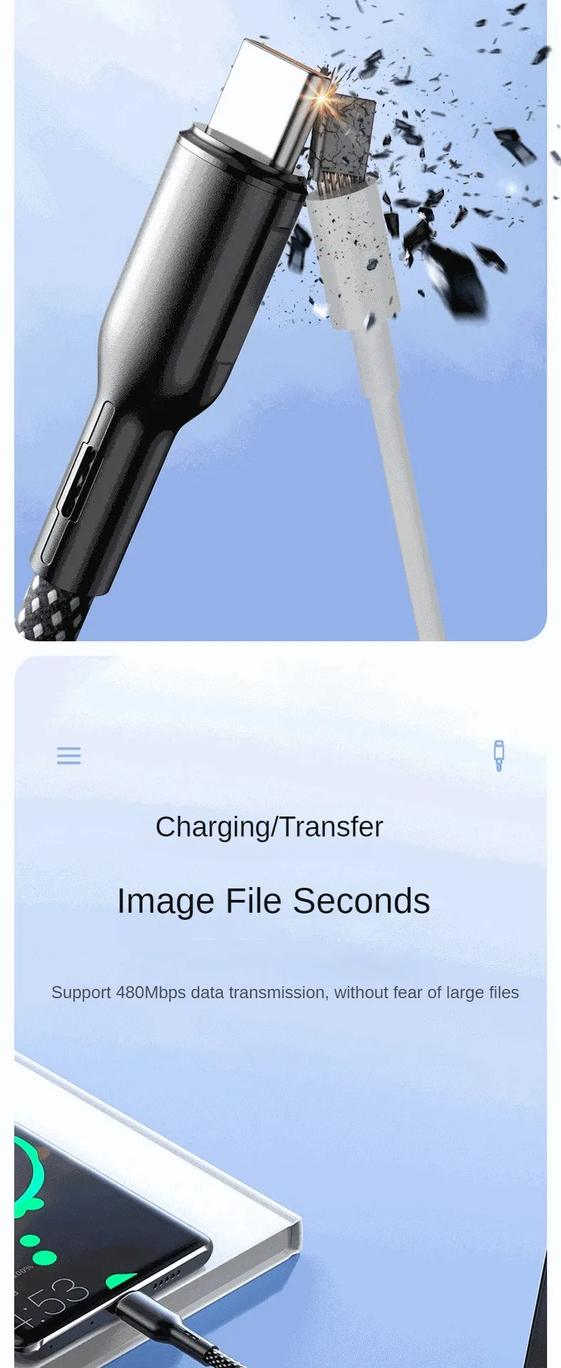 Magnetic TYPE-C Cable