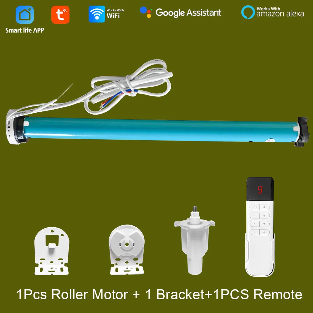 محرك ستائر ذكي WiFi أنبوبي