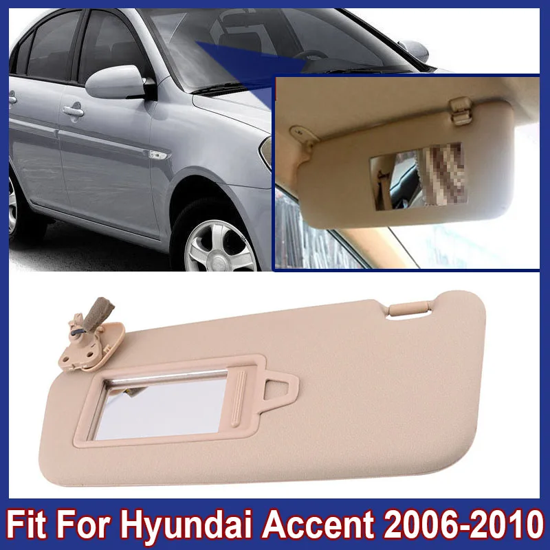 Car Accessories New Sun Visor Light Shield With Mirror Fit For Hyundai