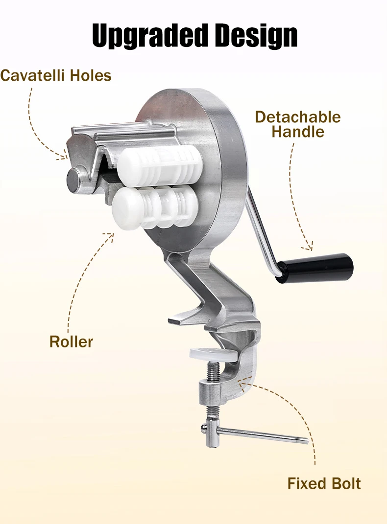 SHANGPEIXUAN Cavatelli Machine Pasta Maker Easy to Clean