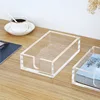 Clear Acrylic Cocktail Napkin Holder Bar Napkin Holder, Top amongst Modern Beverage Napkin Holders for Paper Napkins 3