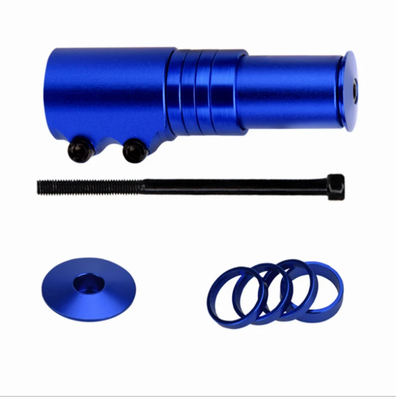 Bicycle Handlebar Extender 120mm Bike Stem Increased MTB Fork Stem Rise Up Extension Adapter Bicycle Accessories