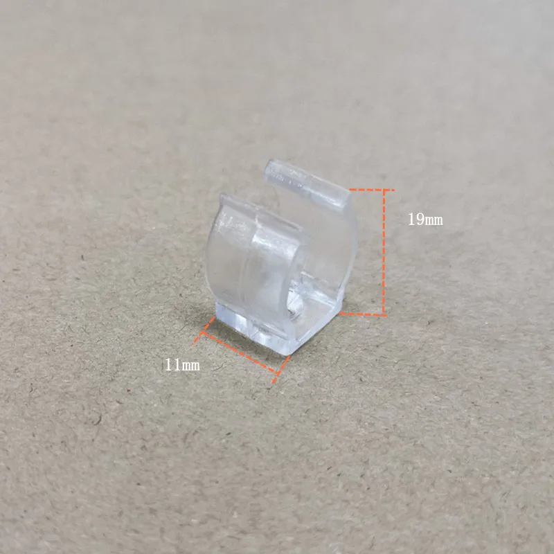 10pcs 50pcs 100pcs/lot Neon Light Clips for 14mm 16mm 5v-220v Neon Tube