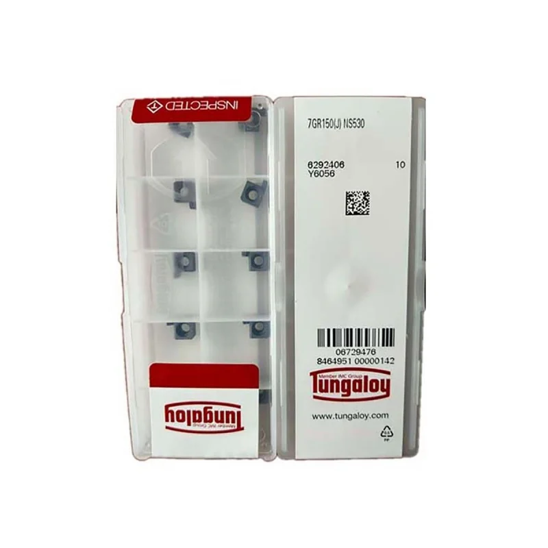 

10pcs Tungaloy 100% Original 7GR 7GR150 NS530 7GR100 NS530 7GR200 NS530 Grooving Tool Carbide Inserts Slotting Inserts
