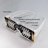 Light Up Glasses Soldering Practice Kit Sound Activated LED Eyeglasses DIY Electronics Kit For Learning Project 5