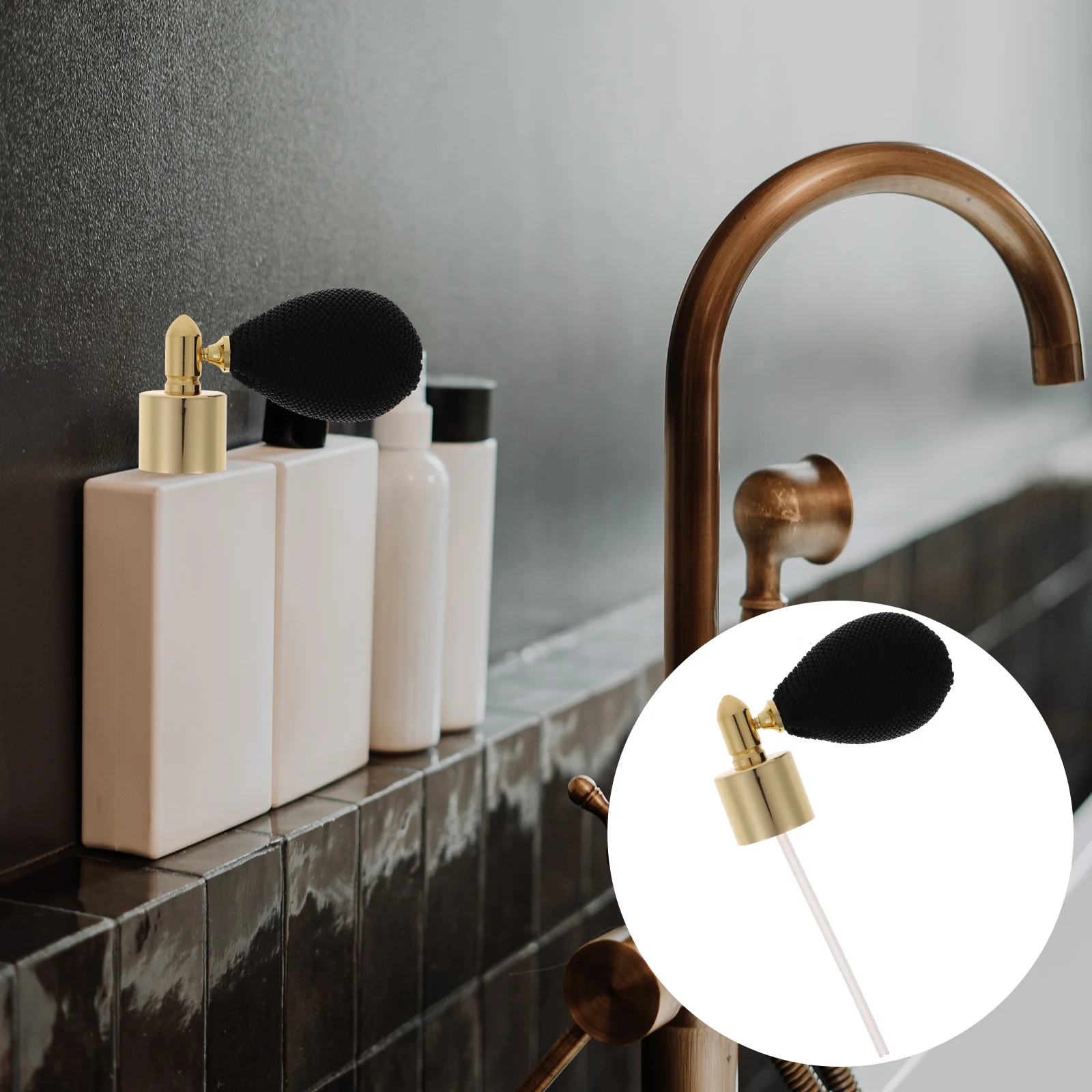 

Air Bag Spray Head Replacement Sprayer Gasbag Nozzle Bottles Perfume for Essential Oil Dispenser Pump