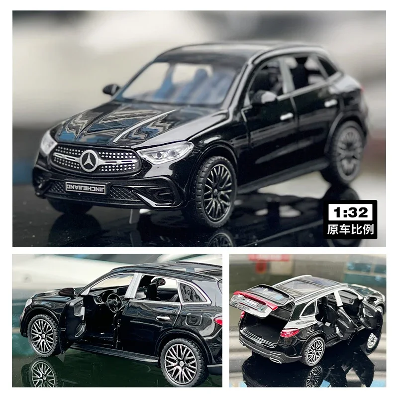 1:32 Benz GLC 400E SUV GLC Alloy Muscle Car Model Sound and Light Toy Collectibles Birthday gift 2