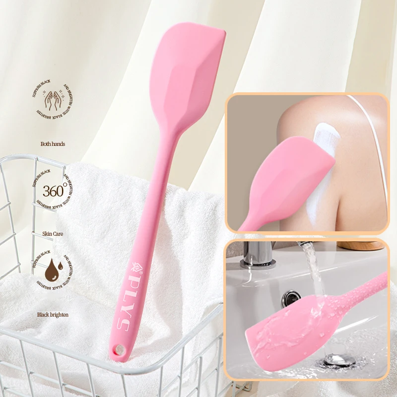 Sunscreen applicator Multi-Function Lotion Sunscreen Ointment Applicator Long Handle Body Cleaner Shower Brush Sunscreen Back Applicator
