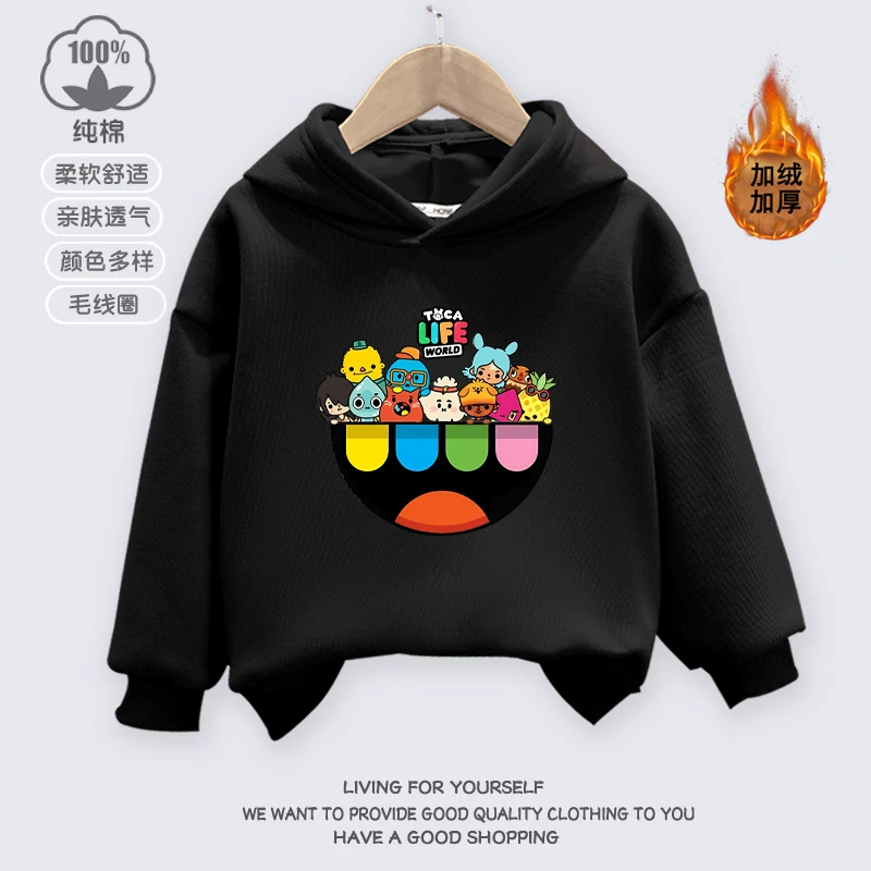

Games Toca Boca Life World Kids Baby Boys Toca Life World Sweatshirts Kids Tops Kids Boys Girls Clothes Hoodies