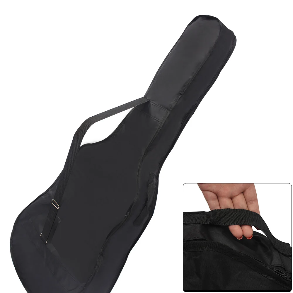 38" Guitar Oxford Cloth Shoulder Gig Bag Case with Pocket
