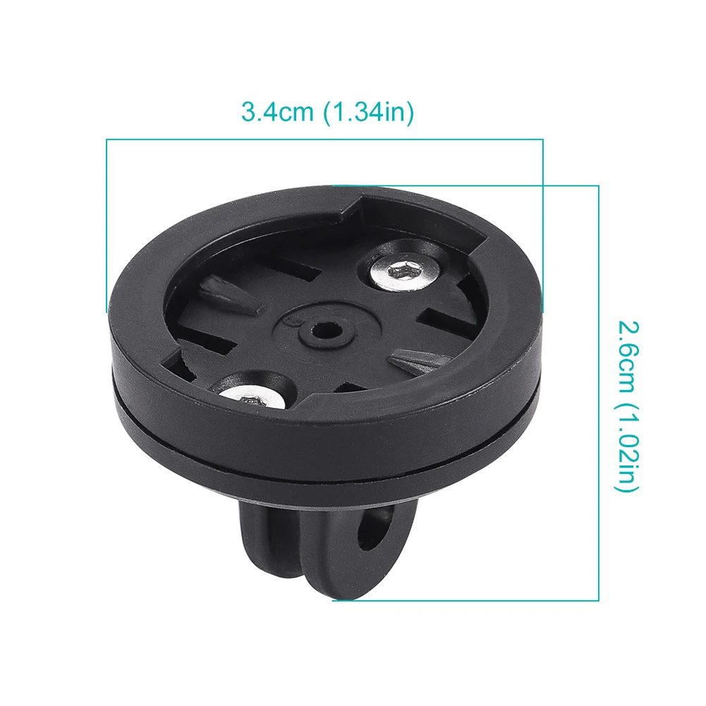 Bicycle Camera Adaptor Mount Connecting Seat Bicycle Camera Headlight Holder Multifunctional Bike Computer Fixing Base for Gopro