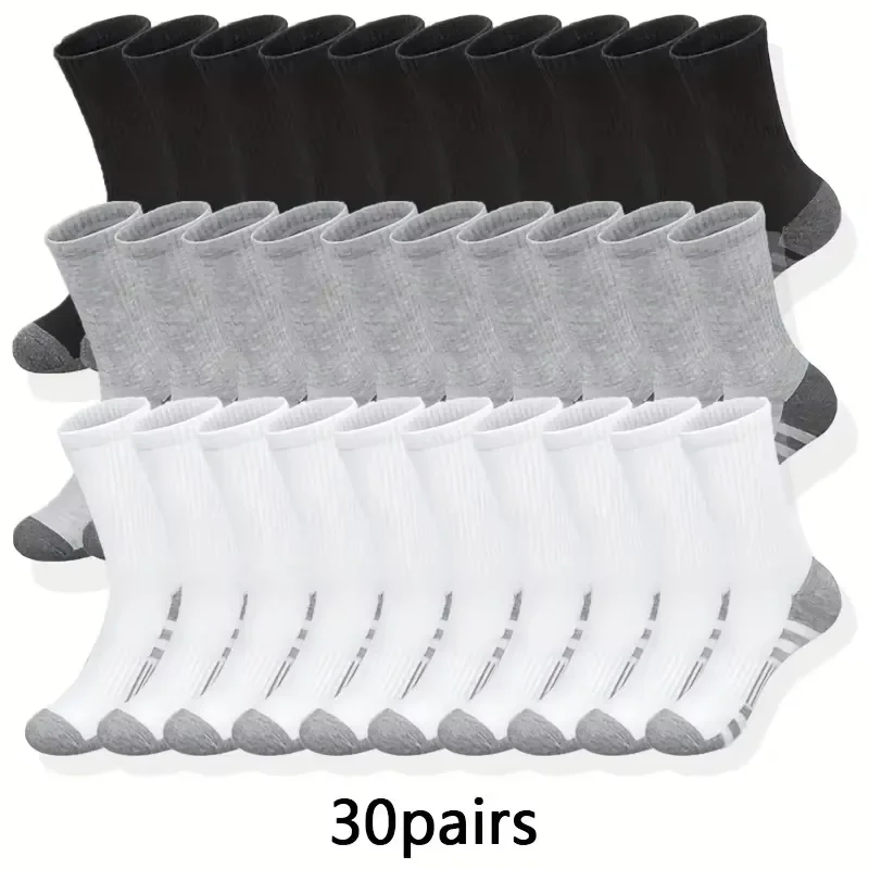 10/30 Pairs Men's Running Socks 1