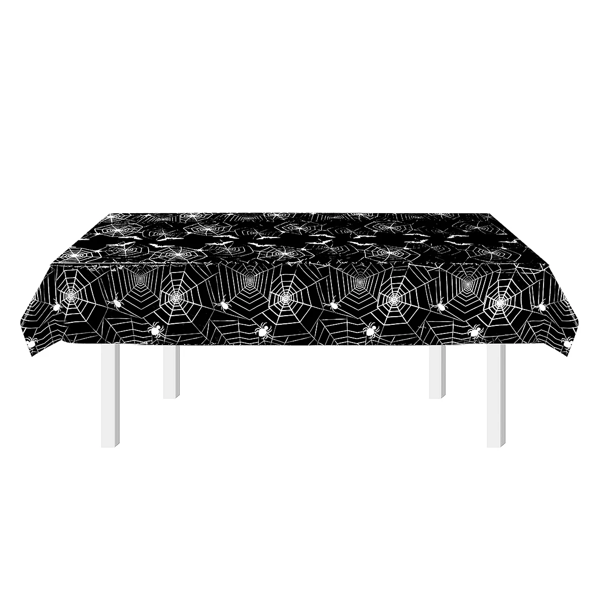 Halloween Party Supplies 64-Piece Set - Spider & Creepin' It Real Plates, Luncheon & Beverage Napkins
