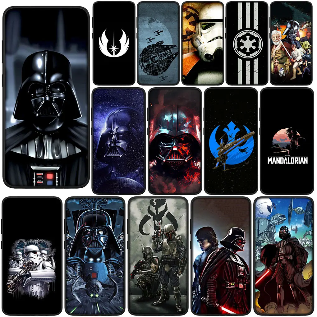 Cover Per Huawei Y7A Y6P Y5P Y6 Y7 Y9 Prime 2018 2019 Y8P Y9A Y8S P Custodia Per Smartphone Darths J-Jedis Vaders S-Stars W-Wars Yodas