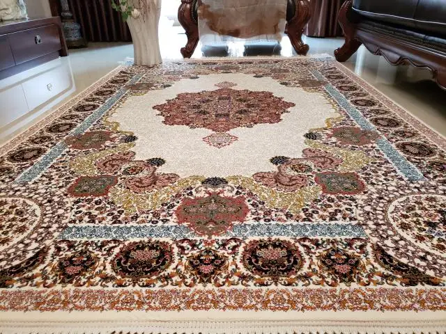 Imported Persian Carpet Luxury American Carpet for Living Room Turkey Thick Rug Bedroom Decoration Home Villa Carpet 6