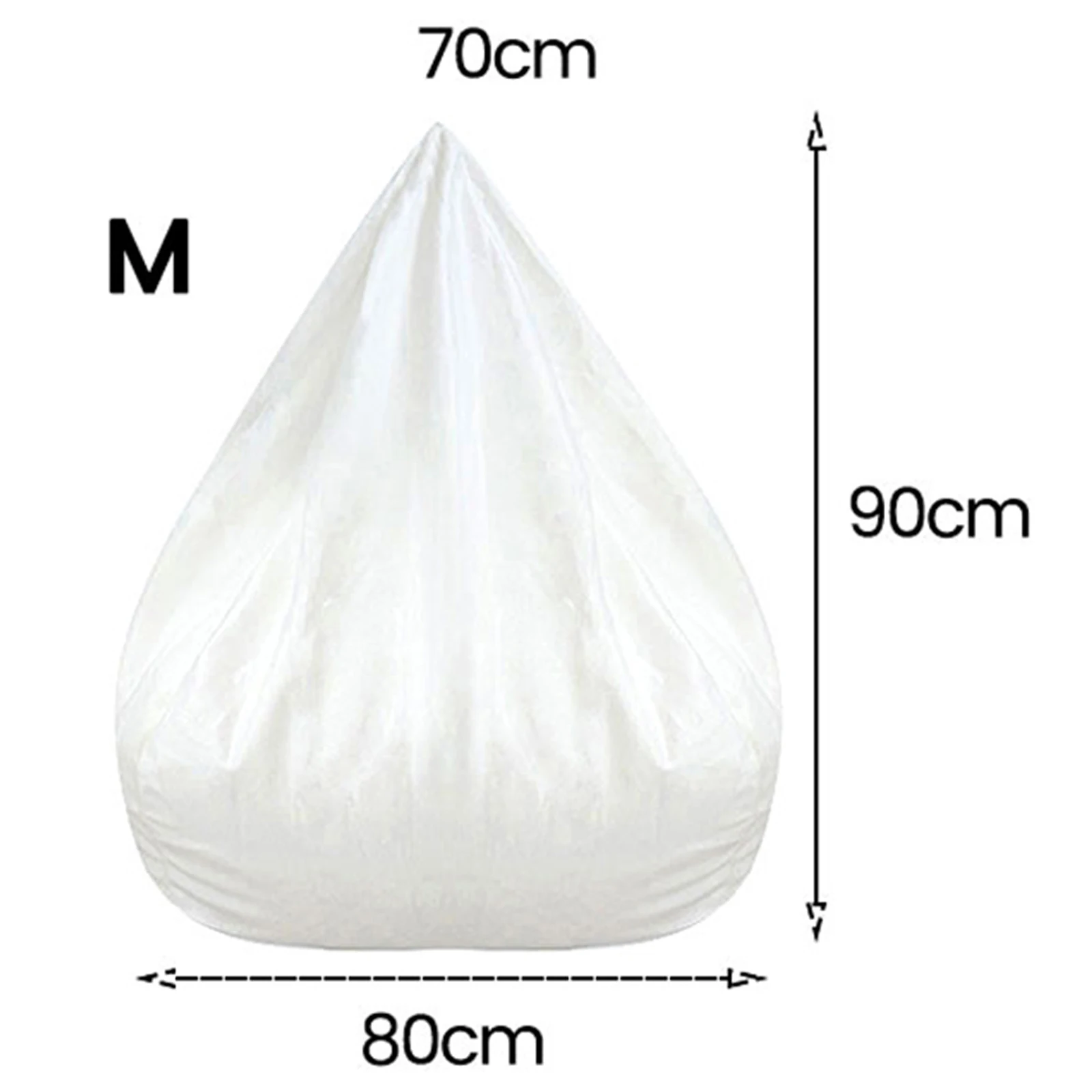 Luxurious Large Bean Bag Lounger Cover - Plush, Comfortable & Stylish Passive Seating Solution