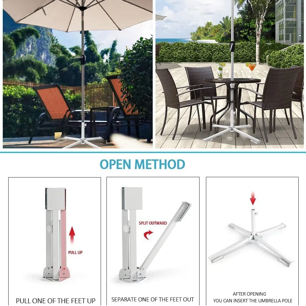 Description Picture 5 of itemFolding Fishing External Sun Beach Umbrellas Hanger Stand And Garden Terrace Parasols & Bases Patio Stand Furniture Holder Tent