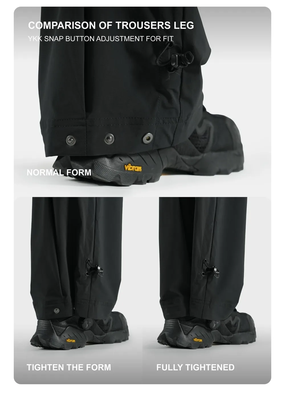 Reindee Lusion 25ss Toray loose samurai pants 3d cut multishape multipocket waist adjustment techwear gorpcore