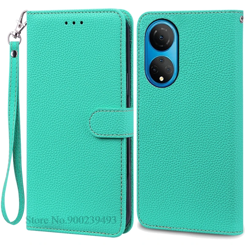Leather Flip Wallet Case Cover for Honor X7 - Stylish and Protective Phone Case Etui