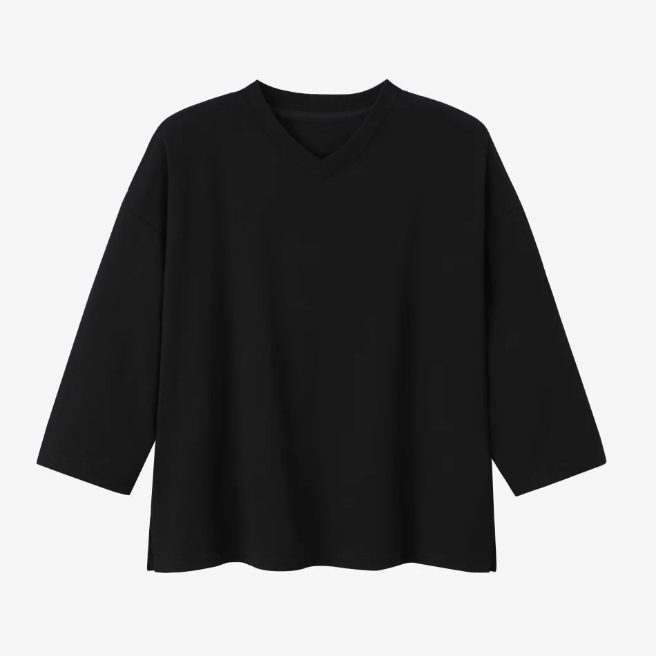 black shirt