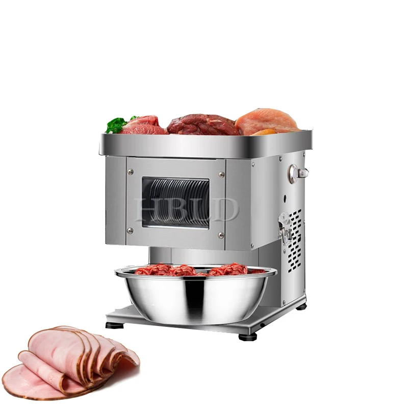 

New 110V-220V Electric Meat Chopper Commercial Automatic Stainless Steel Vegetable Chopper