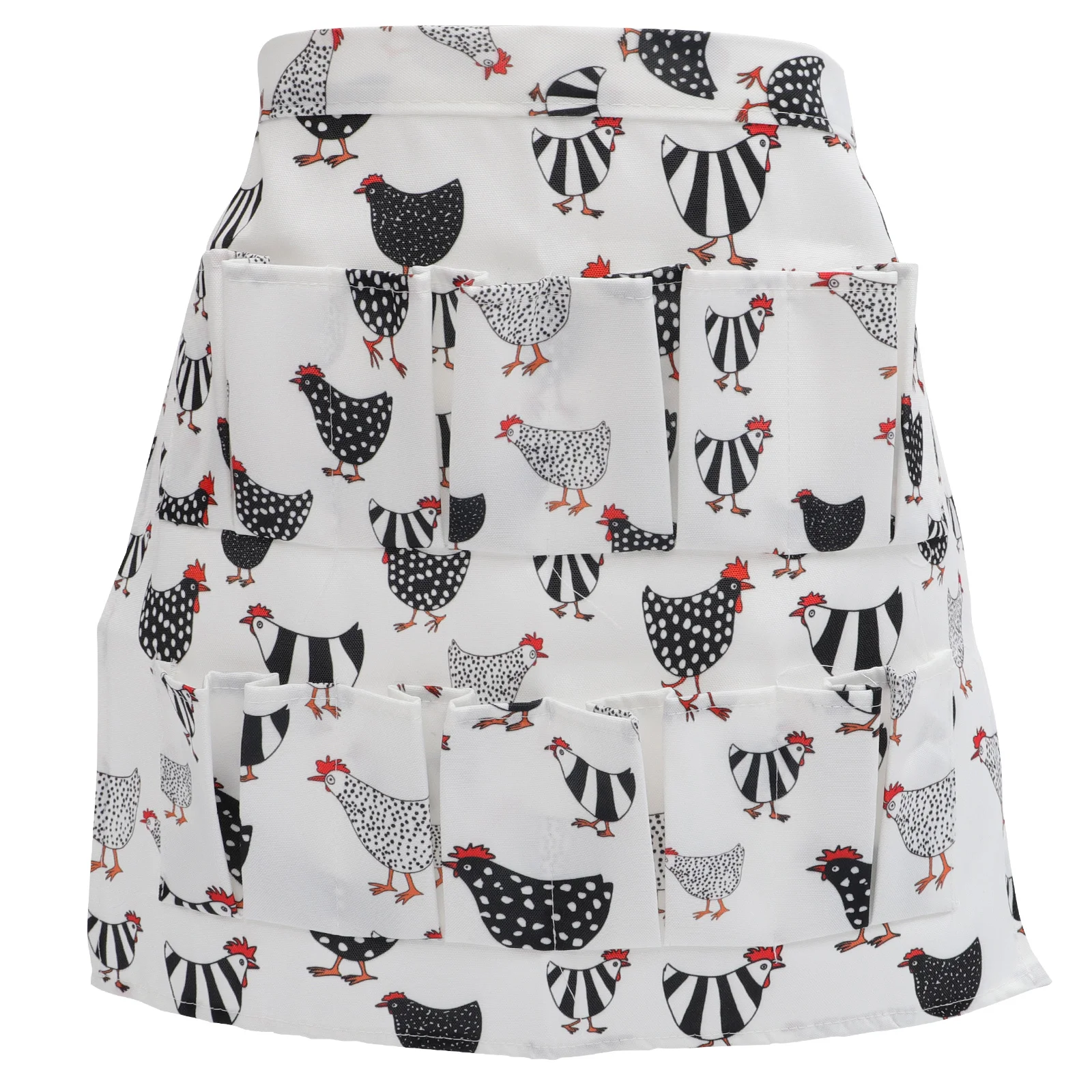 

Egg Picking Skirt Pocket Apron Holder Goose Collecting Dove Cloth Chicken Hen Adult Bibs