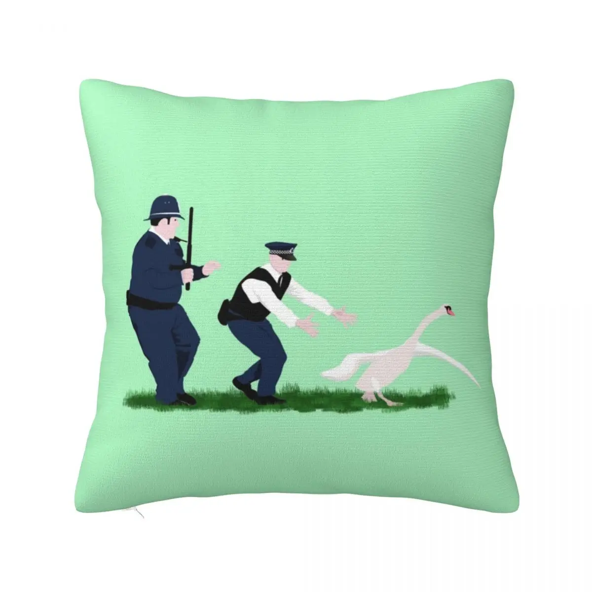 

Swan cops Throw Pillow christmas ornaments 2024 pillowcases for sofa cushions Pillowcase Pillows Aesthetic