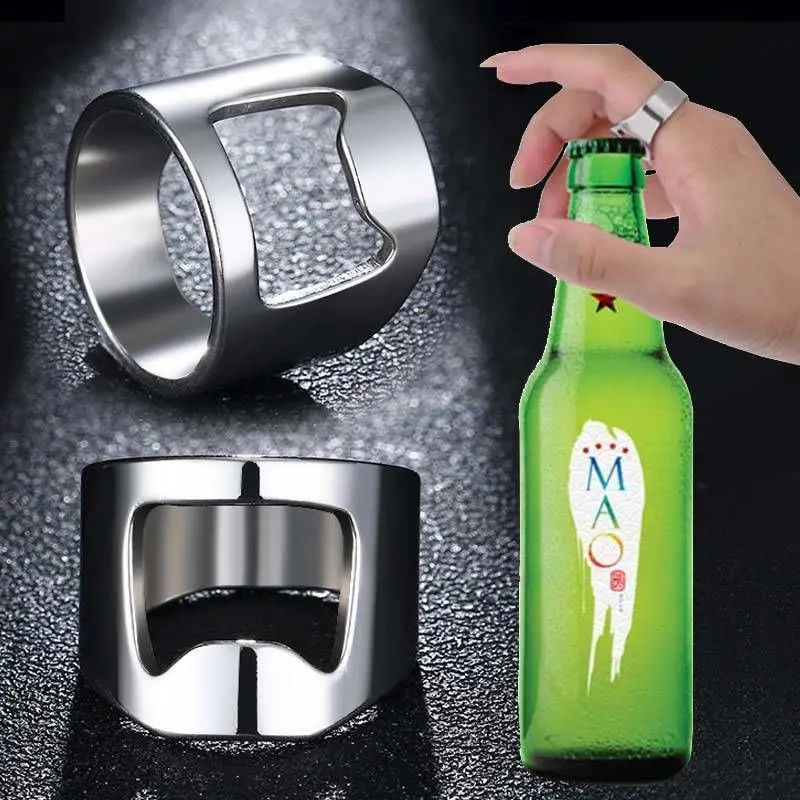 Bottle opener ring 17mm/18mm/19mm/20mm Diameter Open Beer Ring Tool kitchen accessories gadgets