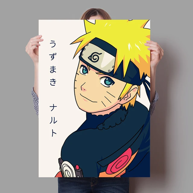 Diy pintura a óleo digital anime japonês sasuke kakashi por números desenho  adulto pintados à mão parede imagem decoração 40x50cm