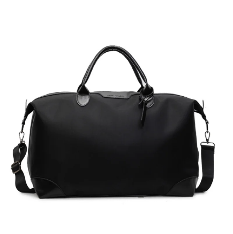 New Korean Fashion Large Capacity Travel Duffle Men Women's Waterproof Oxford Shoulder Bags Totes Business Sports_voghion.com