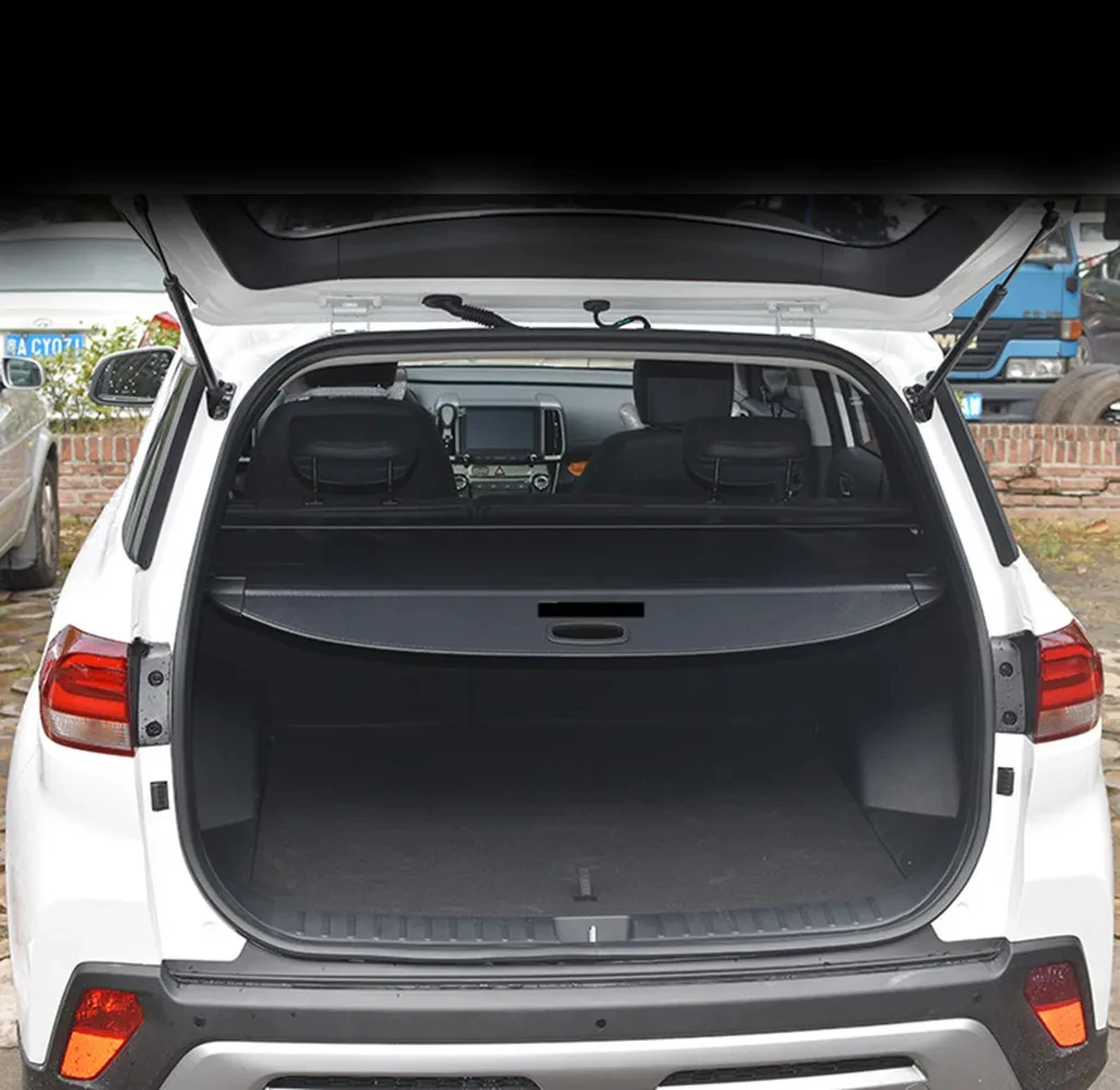 Car Rear Cargo Cover For Hyundai IX35 Tucson L privacy Trunk Screen Security Shield shade Auto Accessories
