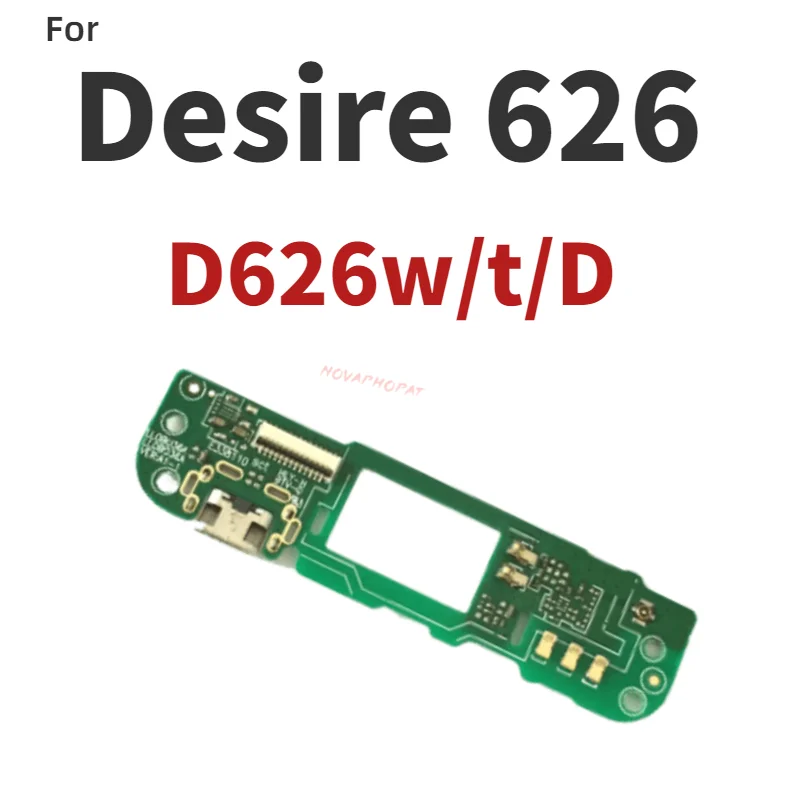 626G зарядный порт для HTC Desire 626G / 626 Micro USB зарядное устройство разъем гибкий кабель запасные части отслеживание микрофона